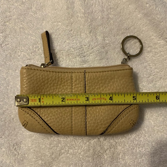Authentic 100% leather Coach purse and matching coin purse - Picture 11 of 12